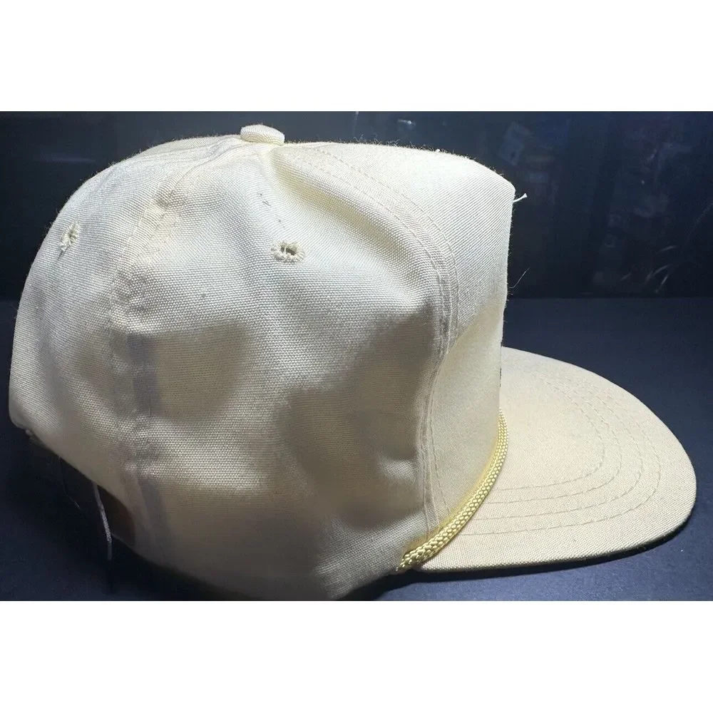 Belvedere Illinois Adjustable Hat Yellow Top-Hat‎ Excellent Condition LN